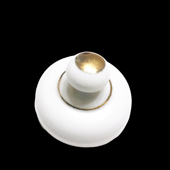 Porcelain Dresser Jar Hand Painted Lady Bug Japan - Picture 4 of 6